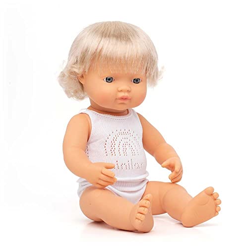 Miniland 31152 - Baby (europäisches Mädchen) 40 cm