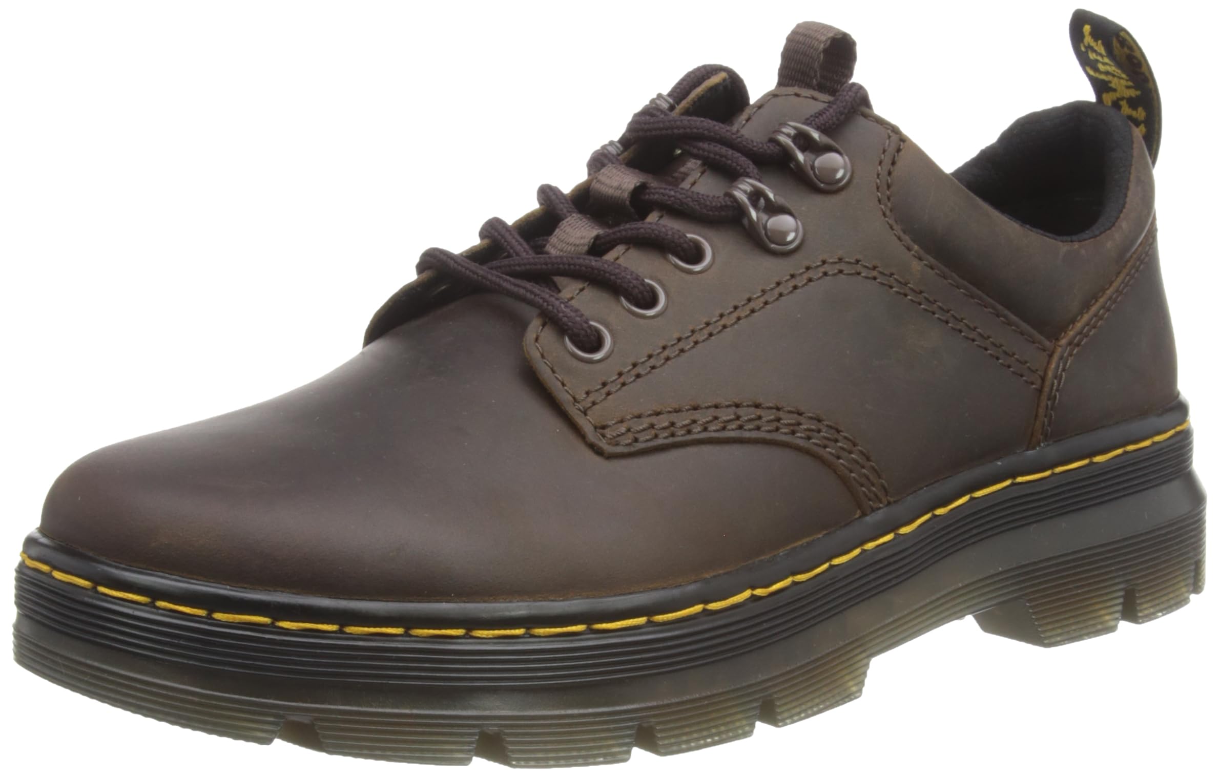 DR. MARTENS Herren Reeder Leather Sneaker, Gaucho Crazy Horse, 40 EU