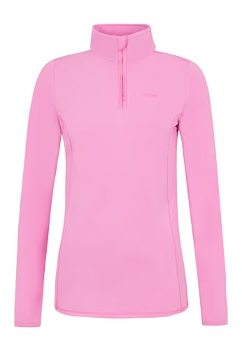 Protest Ladies 1/4 Zip Top FABRIZ 10K Wasserdicht Und Atmungsaktive Elastischer Stoff Taffy Pink XL/42