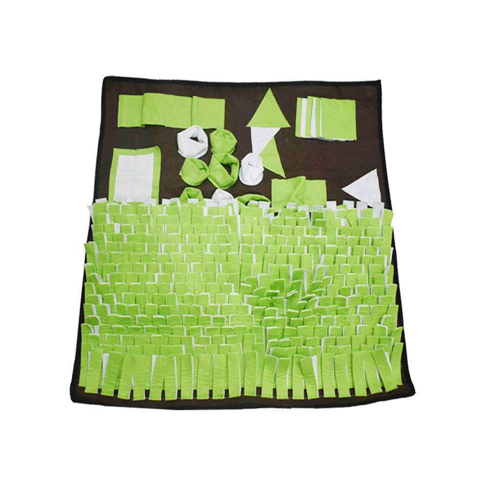 Rysmliuhan Shop Schnüffelteppich Hund Schnüffelteppich für Hunde Hund Snuffle Treat Mat Welpentraining Snuffle Mat Schnupftabakmatte Für Welpen 80-80cm