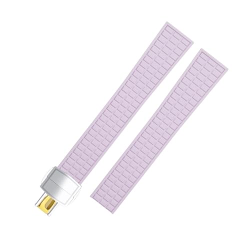 IOTUP Passend für Patek Armband für Philippe Aquanaut 5067A-001, 19 mm, weiches Fluorkautschuk, FKM-Gummi-Uhrenarmband, Zubehör, 19 mm, Achat