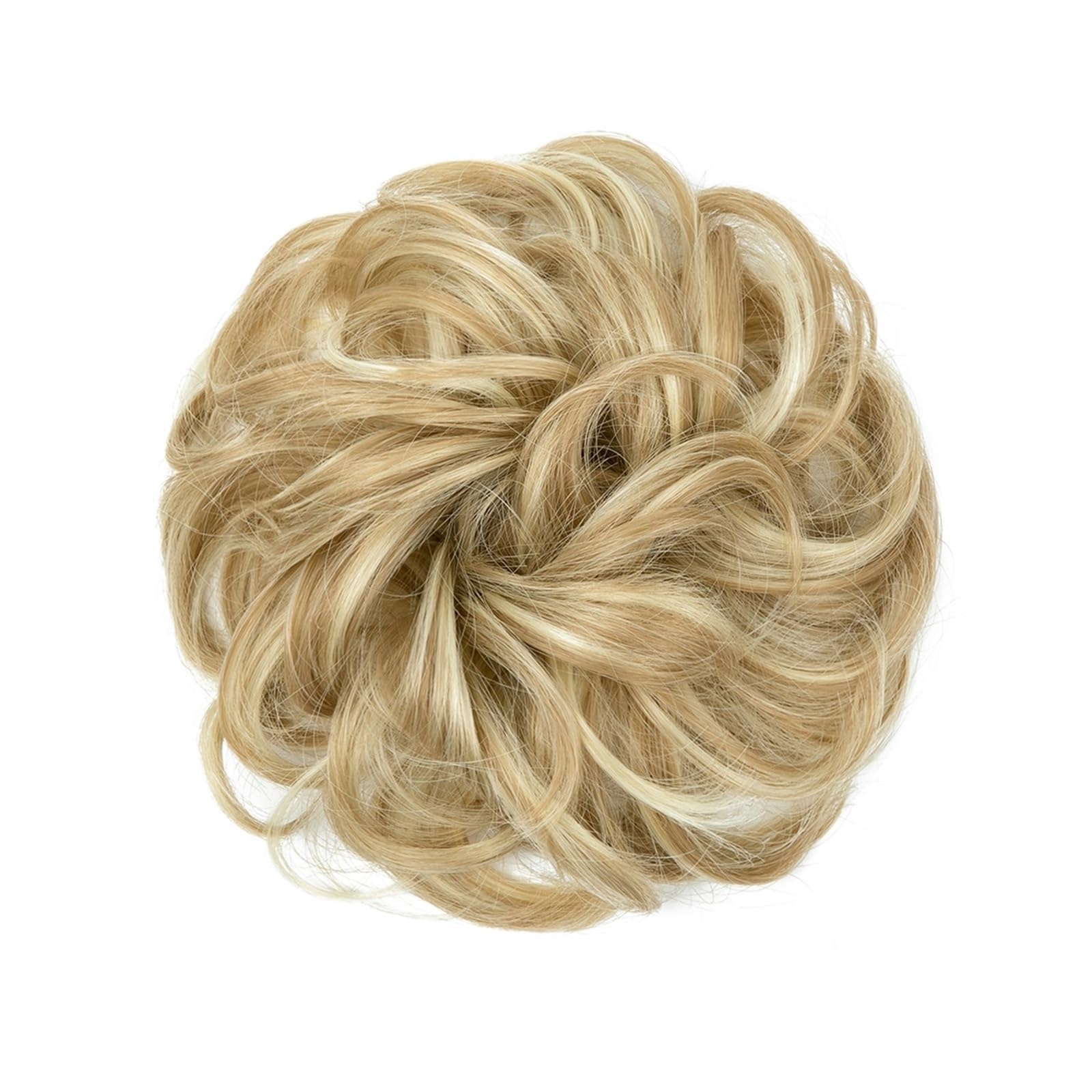 Haarteil Unordentlicher synthetischer Haarknoten for den täglichen Gebrauch, Chignon-Scrunchies, gefälschtes Haarband, Zopf, elastisches Haarteil, Schwanz for Frauen H9 Haarverlängerung(22H613)