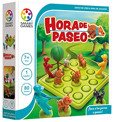 Parallelzeit – Smart Games, Lernspiel für Kinder, Puzzle, Spiele für 7 Jahre, Logik und Planung, Smartgames, Flexibles Denken, 60 Herausforderungen