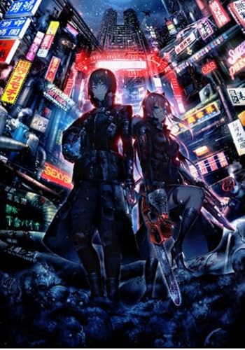 HfmQuisutron Jigsaw Puzzle 1000 Teile Der Weg der Wiedergeburt Japanisches Anime Poster für Spaß Erwachsene Holzpuzzle Spielzeug Cq73Zt