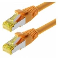 Helos - Patchkabel - RJ-45 (M) - RJ-45 (M) - 0.5 m - SFTP-Kabel (PIMF) - CAT 6a - Gelb