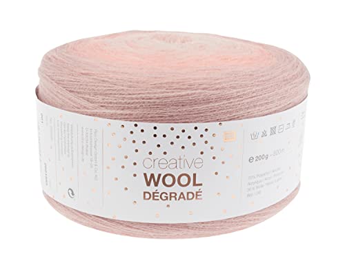 Rico Wolle Creativ Wool Dégradé 200 g 4-nitkowy puder