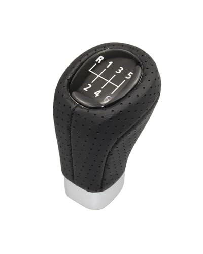 Schaltknauf Für 1 3er E46 E60 E63 E64 E87 E88 E90 E91 E92 E93-Schalthebel Stick Handball Interne Teile 5 6 Gang Schaltknauf Shift knob(6 Speed)