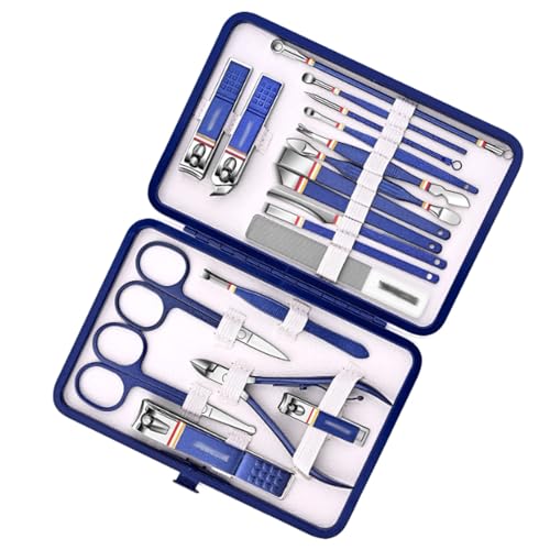 Nagelknipser-Set 19 Teile/satz Edelstahl Nagelknipser Set Maniküre Kits Schere Make-Up Schönheit Werkzeug Nagelschneider Set Körperpflege Heimgebrauch