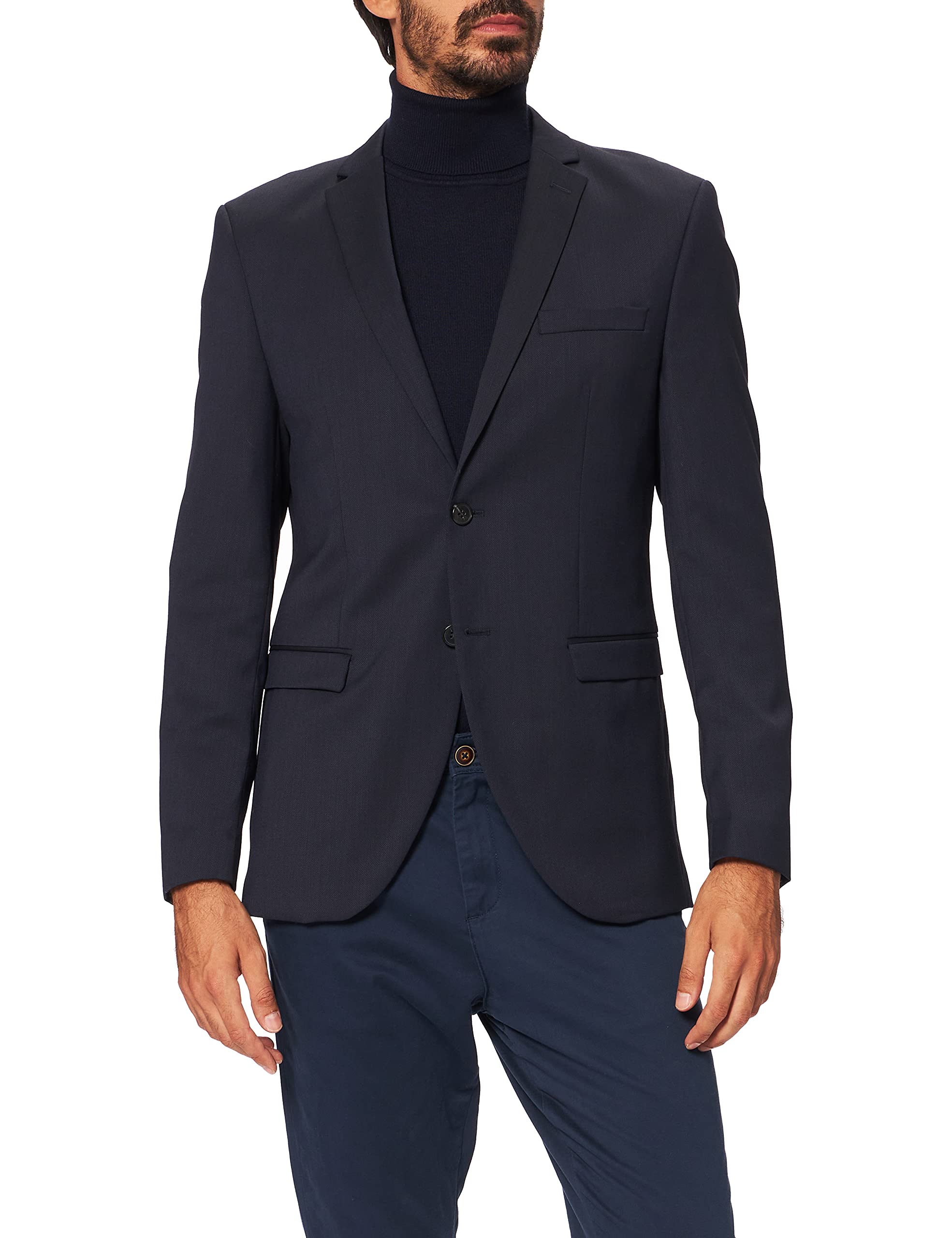 SELECTED HOMME Herren SLHSLIM-MYLOBILL NAVY BLAZER B NOOS Anzugjacke, Blau (Navy Blazer Navy Blazer), 56 (Herstellergröße: 56)