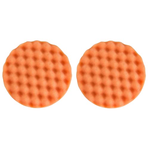 Koch Chemie 2X Antihologrammschwamm orange gewaffelt Polierpad 160/25 mm 1 STK