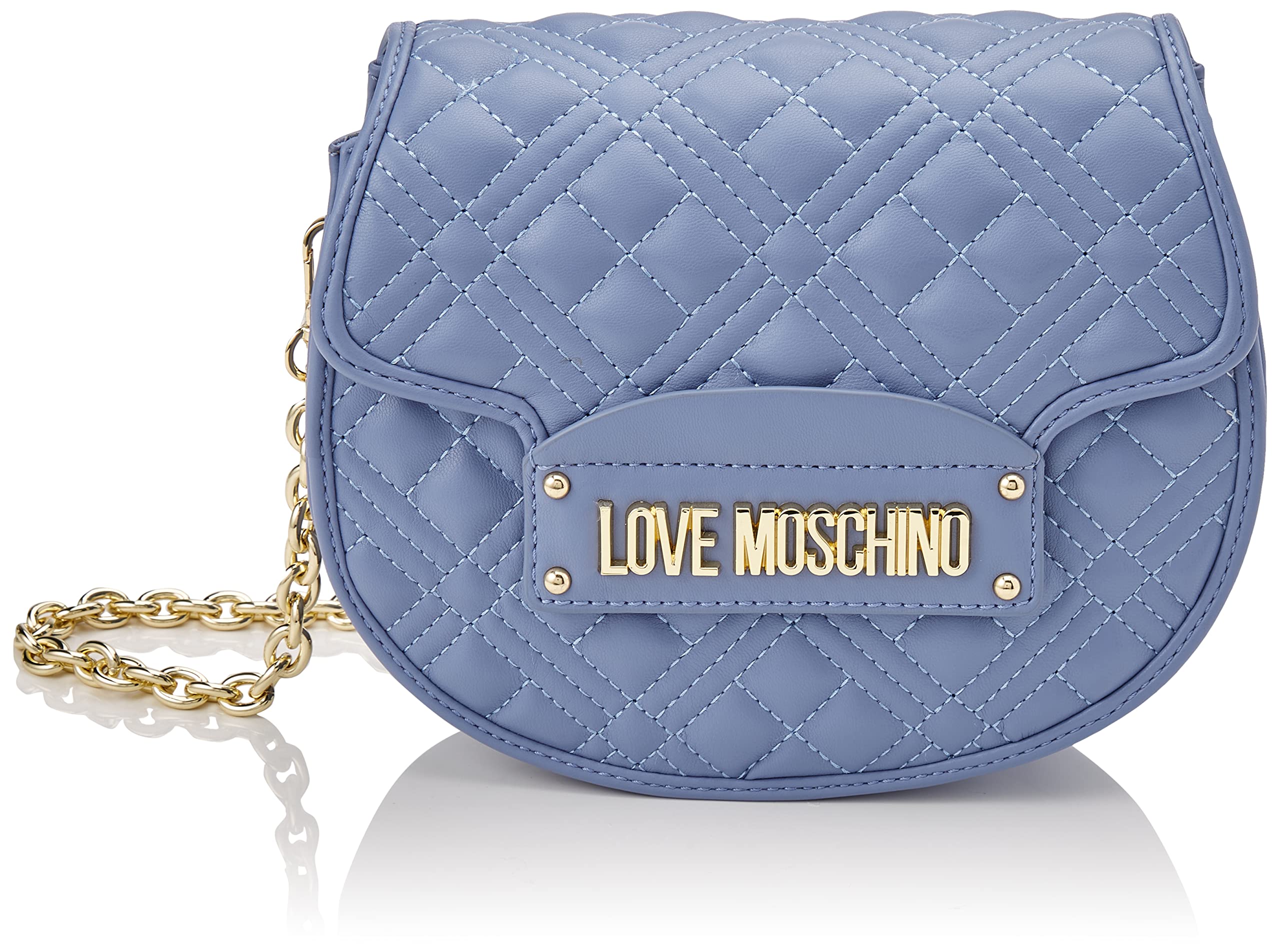 Love Moschino Damen Jc4322pp0fla0602 Umhängetasche, hellblau, Einheitsgröße