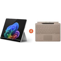 Microsoft Surface Pro (11. Generation) 13" 2in1 Platin Snapdragon® X Plus 16GB/256GB SSD Win11 + Dune Keyboard + Pen