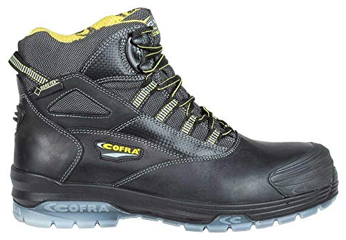 Cofra 20520-000.W46 GAUGUIN BLACK S3 WR CI SRC Sicherheitsstiefel, Schwarz, Größe 46