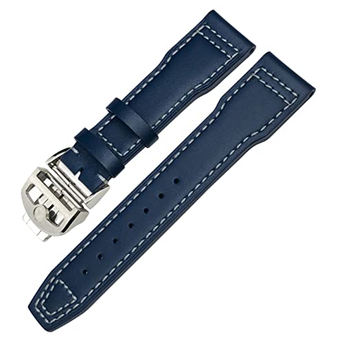 NEYENS Uhrenarmband aus echtem Leder für IWC Mark XVIII Le Petit Prince Pilotenuhr, 20 mm, 21 mm, 22 mm, Rindsleder, 22 mm, Achat