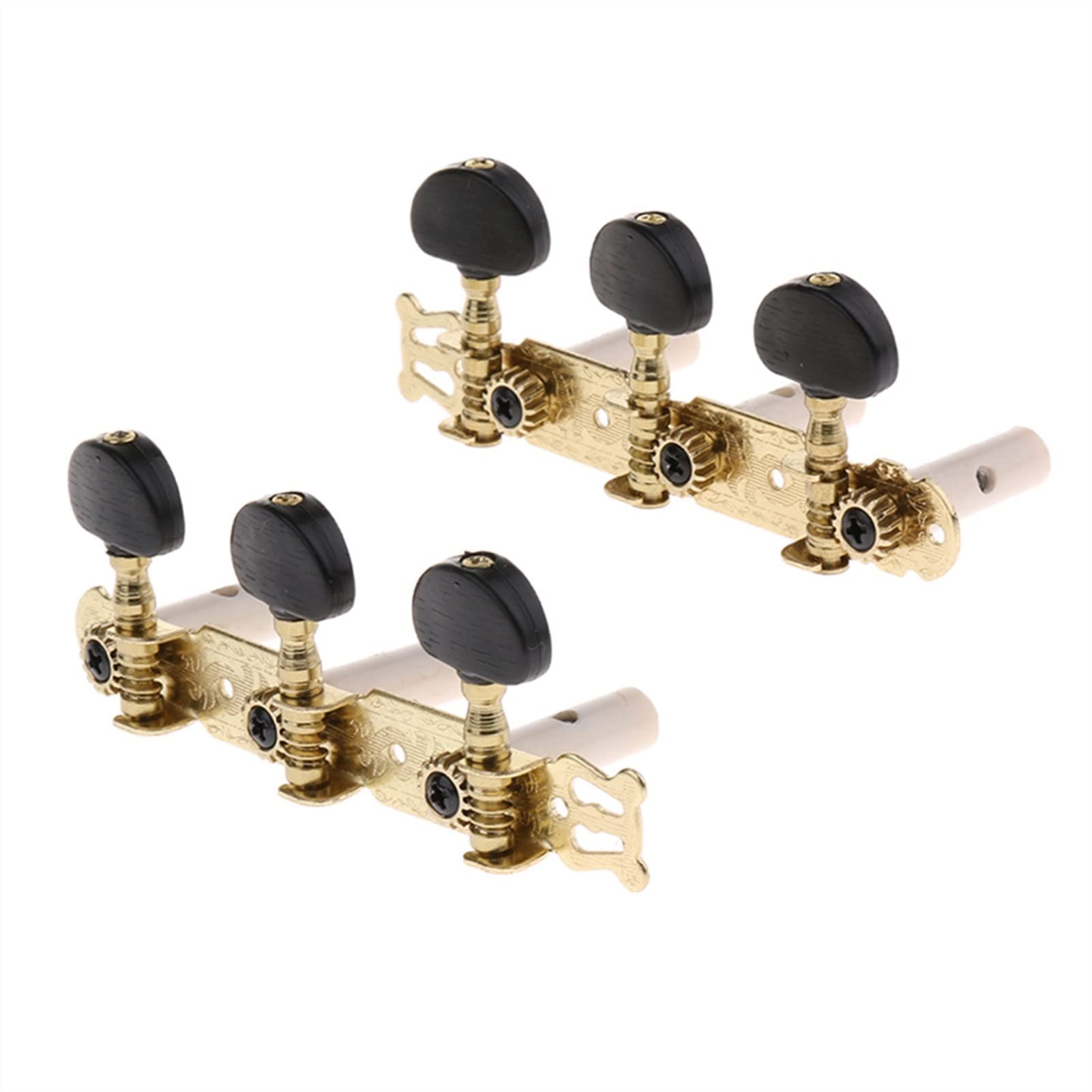 Gitarren Stimmwirbel Set Von 2 Gitarrenstring-Tuning-PEGS-Tuner Für 6-String-Gitarren-Ersatz