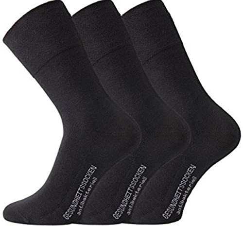 TippTexx24 6 Paar Premium Socken mit antibakterieller Ausstattung (35-38,schwarz)