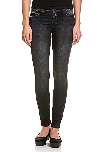 LTB Damen Jeans Isabella Skinny Fit - Schwar - Black Sling Wash, Größe:W 27;Farbe:Black Sling Wash (4222)