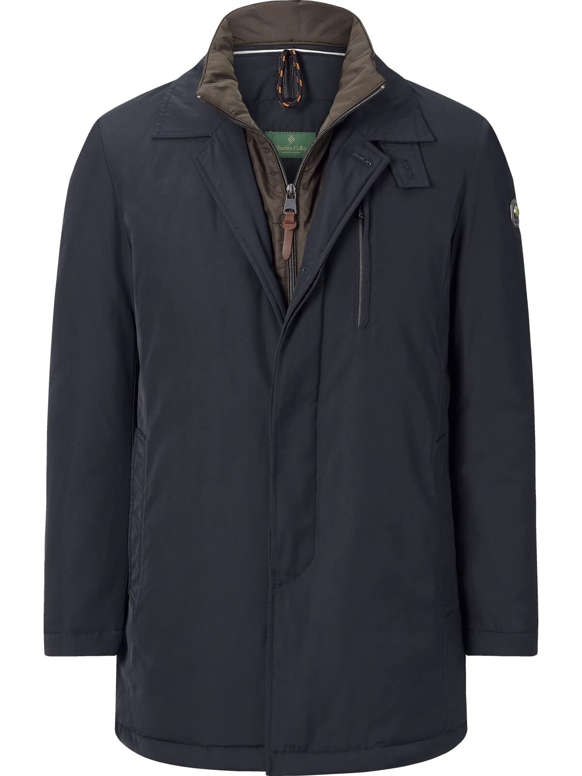 Charles Colby Herren Jacke Earl Henry (Eleganter Herrenmantel, Outdoormantel) dunkelblau 60