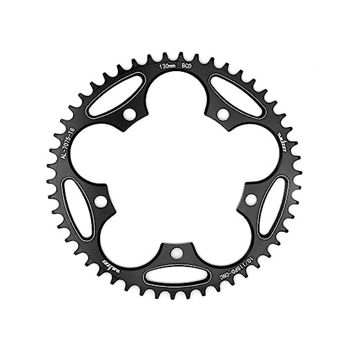 Avejjbaey 130BCD 50/52/54/56/58/60T Runde Schmale Breite Kettenräder Rennrad Kettenblatt