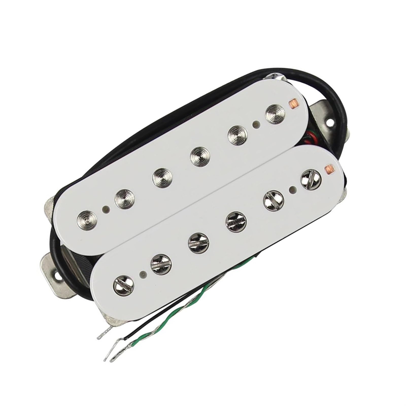 Doppelspulen-Humbucker-Gitarren-Tonabnehmerbrücke 4-Draht Für E-Gitarre, Weiß e gitarren tonabnehmer