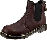 DR. MARTENS Unisex Chelsea Boots, Dark Brown Valor Wp, 38 EU