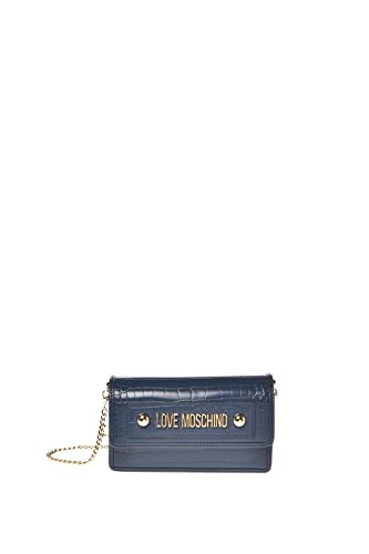 Love Moschino Damen Jc4432pp0fks0750 Umhängetasche, blau, Einheitsgröße