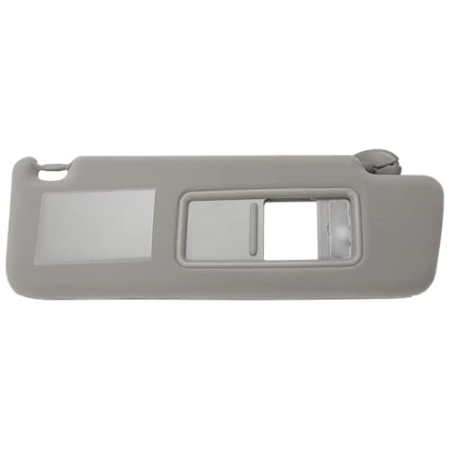 Sonnenschutz Auto-Sonnenblende Für Toyota Für Land Für Cruiser Für J12 Für Prado LC 2002–2009 Sonnenblende Links/rechts Fahrer-/Beifahrerseite Auto Sonnenschutz(Gray Right)