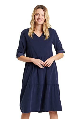 Cartoon Damen 1582/7084 Kleid, Peacoat Blue, 38