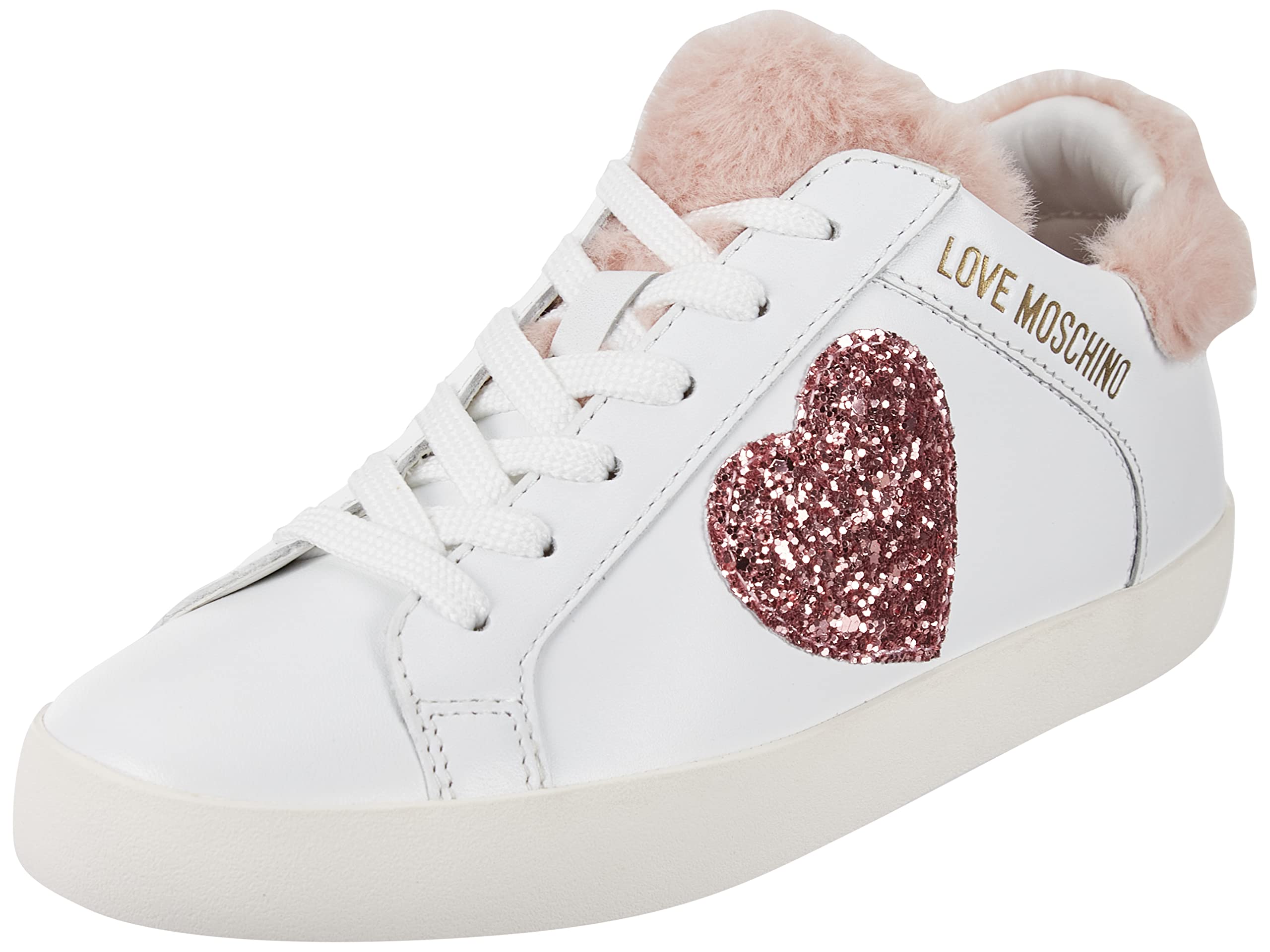 Love Moschino Damen Ja15402g0fiag10b40 Sneaker, Weiß, 40 EU