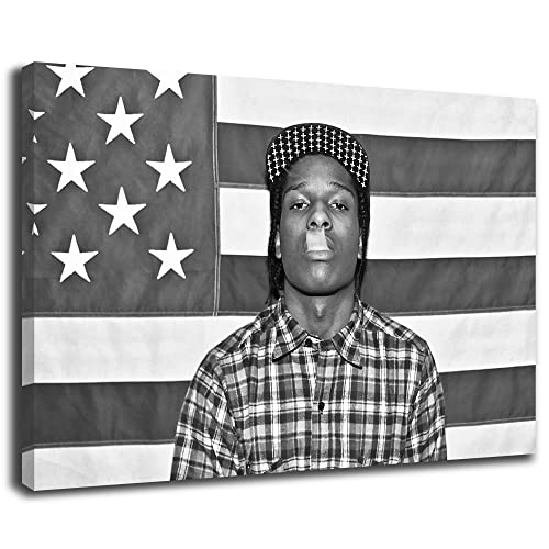 Artis Prints Leinwandbild ASAP Rocky, Album-Cover, Rap-Musik - Hip Hop, Klein bis XXL, Inneneinrichtung - Wohnzimmer - Wohnung, Dekoration