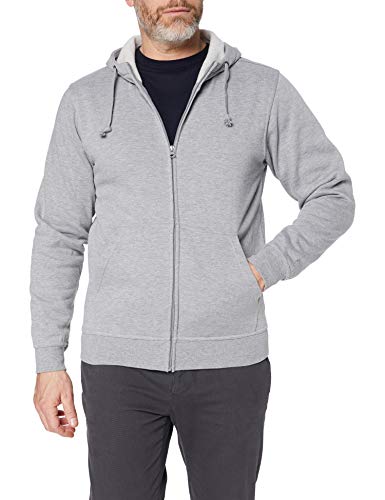 Clique Herren Basic Full Zip Hoody Kapuzenpullover, Grau (Grey Melange 95), Large