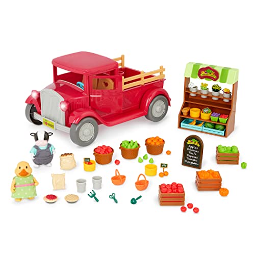 Li’l Woodzeez WZ6806Z Hoppin' Farmers Market Truck Playset