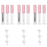 10 Ml Leere Mascara-Tube Und Zauberstab, Glas-Mascara-Tuben Leer For Rizinusöl, Leere Mascara-Tube Und Zauberstab-Glas, Eyeliner-Tube Und Lipgloss-Tuben, Leere Mascara-Flaschen Mit Pinsel (Color : 3S