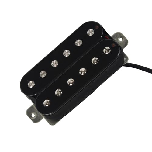 Gitarre Humbucker Pickup Double Coil Bridge Pickup Schwarz Keramik Magnet 4-Drähte E-gitarre Zubehör e gitarren tonabnehmer