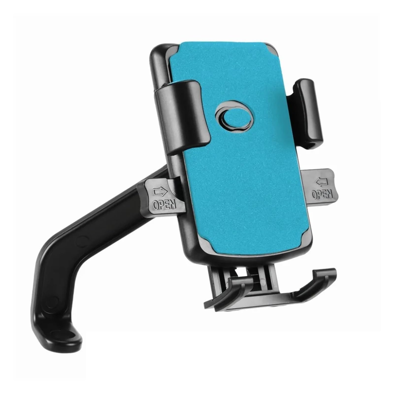 Handyhalterung Motorrad Universal-Telefonhalter Motorradhalterung Ständer GPS Mobile Handy-Unterstützung Multifunktionale Motortelefonhalter Handyhalter Fahrrad(Blue 01)