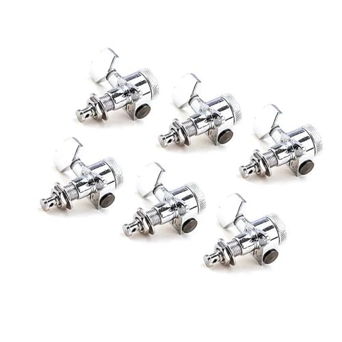 Strings Tuning Pegs Mechaniken Für Gitarre 6L Locking Guitar Tuning Pins Tuning Headstock Geeignet für elektrische oder akustische Gitarren