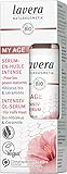 lavera My Age Serum aus intensivem Öl – Naturkosmetik – vegan – zertifiziert – Bio-Hibiskus & pflanzliche Ceramide – 30 ml