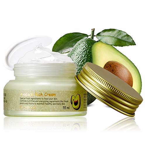 SKIN FOOD since 1957 Avocado-reiche Feuchtigkeitscreme 1.85 oz (55ml) - Enthält Avocado-Extrakt, nährende und feuchtigkeitsspendende sowie Mineralien