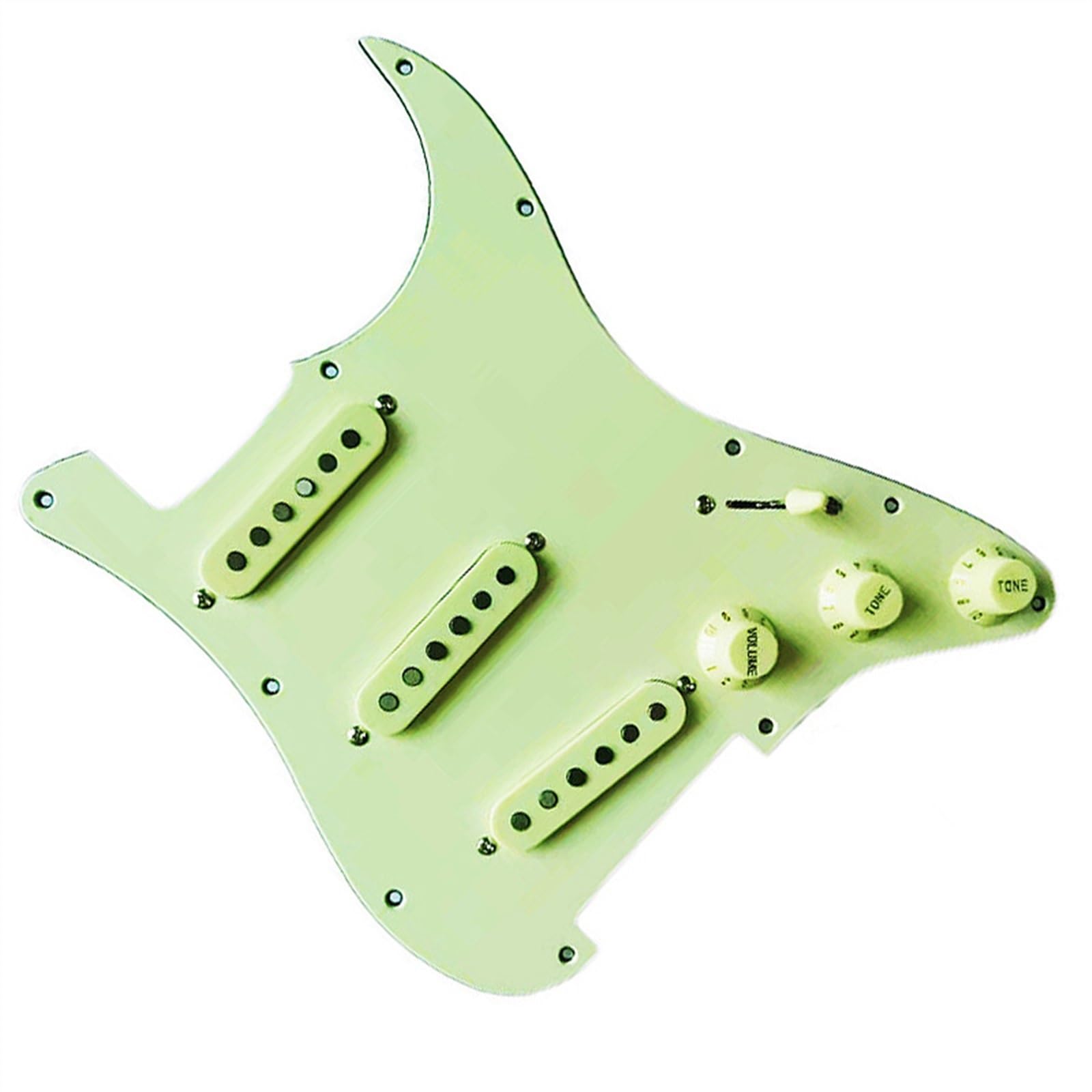 Standard-Pickguard-Tonabnehmer E-Gitarre Single Pickup Schlagbrett Gitarre Exquisites Musikinstrumentenzubehör