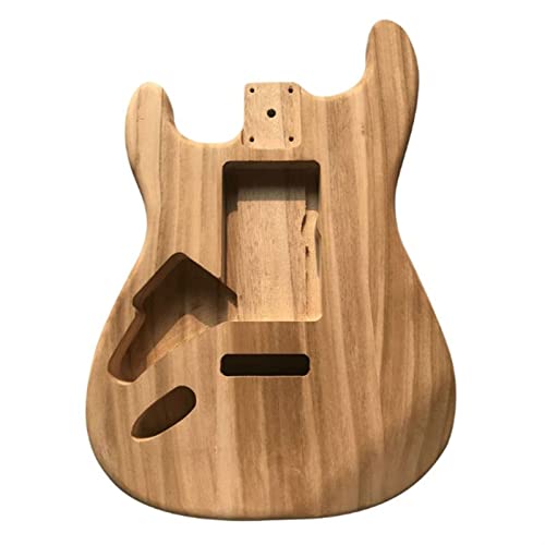 Gitarrenkörper DIY. E-Gitarre-Körper-Ersatz Unfertigter Ahorn-leerer Holzgitarre Für Gitarren-Teile Gitarrenkörper (Color : Backhand)