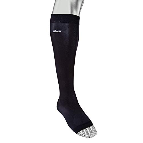 Zamst LC-1 Open Toe Calf Compression Stockings (Pair), Large