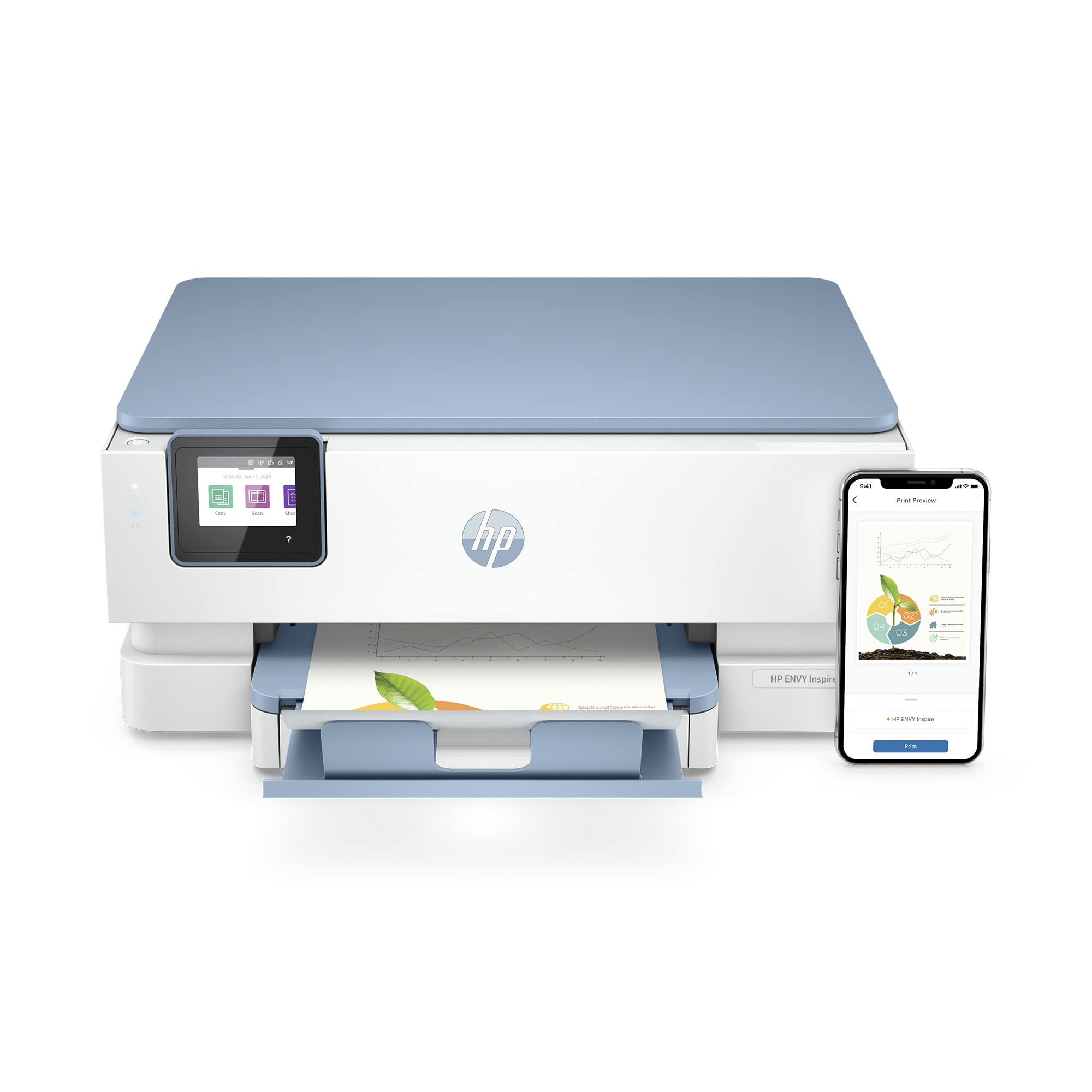 HP, Farbig, Envy Inspire 7221e All-in-One Printer