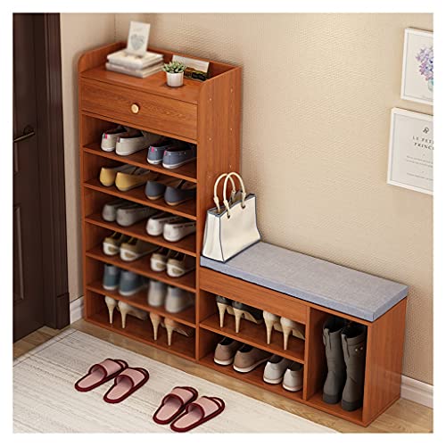 CNBYDK UWEREBFM Schuhregal Schuhregal 7-lagiges bodenstehendes Schuhregal Lagerregal Wohnzimmer Büro Schlafzimmer Lagerregal Eingangsbereich Flur Sofa Schuhwechselschrank Schuha