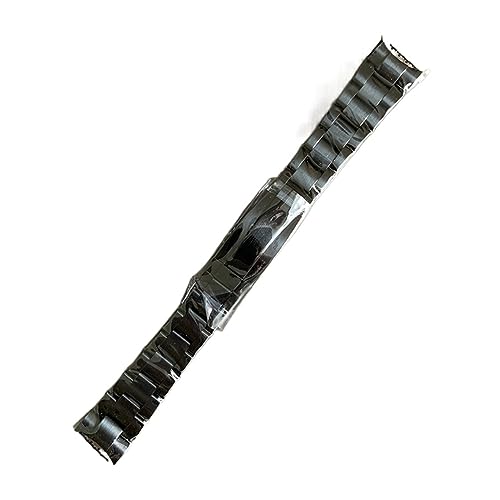 NEYENS Cinghia Edelstahl-Armband für Rolex-Armband, Untergehäuse, matt gebürstet, Armband, Sangle Band, Uhrenzubehör, Teile, Correa Glide Lock, 20 mm, 20 mm, Achat