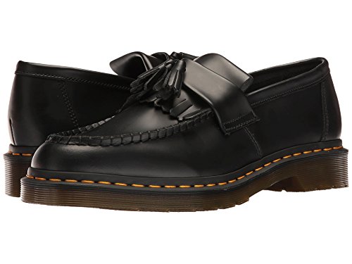 Dr. Martens Herren Adrian Bootsschuh, Black Smooth, 43 EU