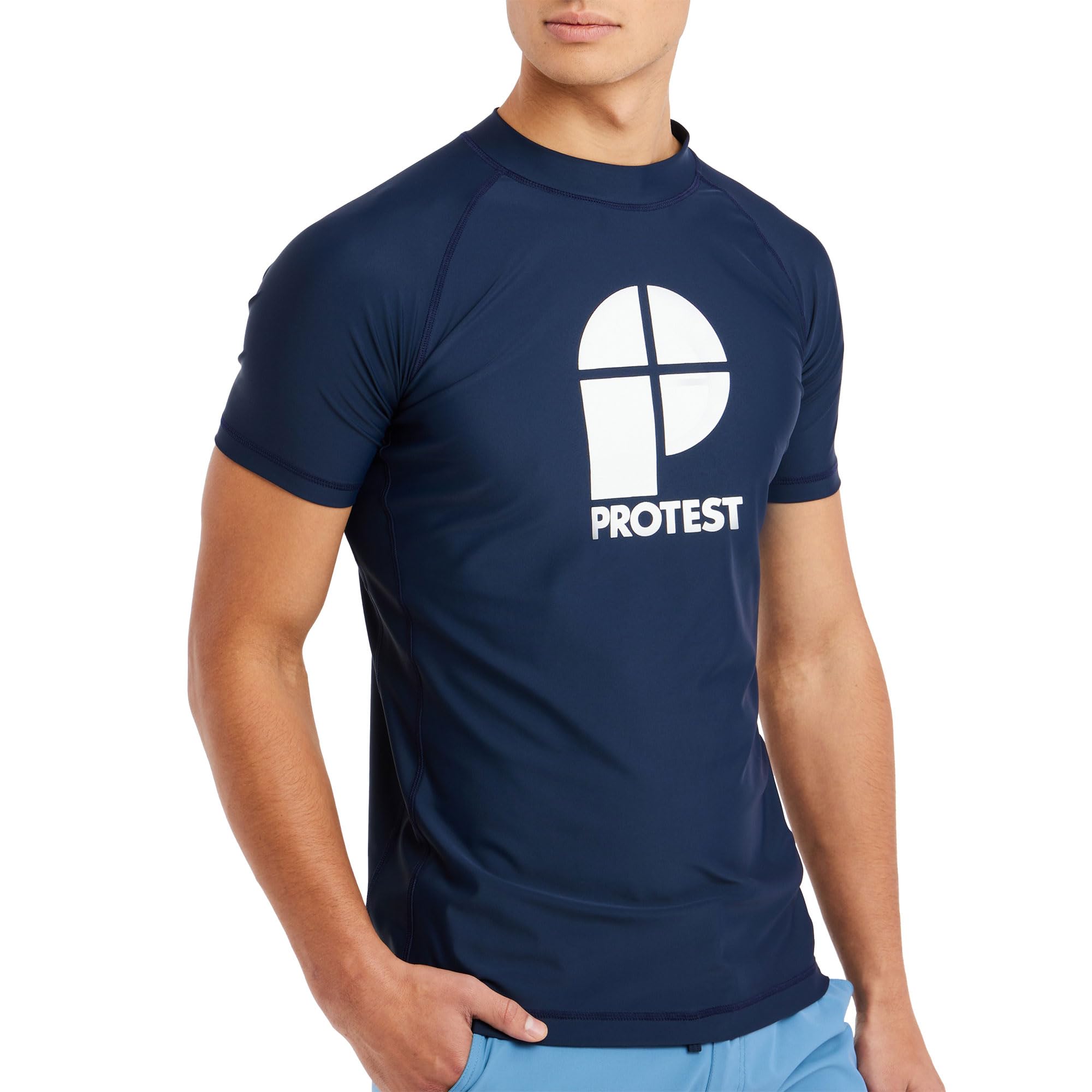 Protest Men Surf T-Shirt PRTCATER Night SkyBlue L