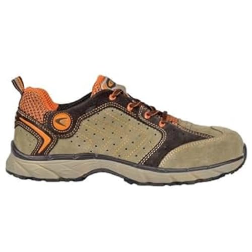 Cofra Sicherheitsschuhe New Twister Beige S1P Work Flying Arbeitsschuhe Große43, JV005-000