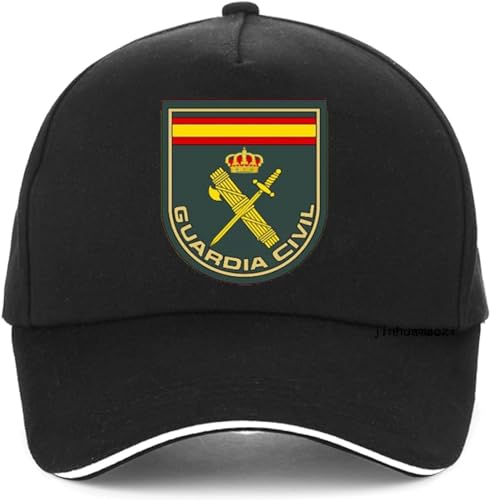 Baseballkappe Hiphop Sonnenhut Spanien Guardia Civil Symbol Hut Männer Frauen Sommer Visier Baseballkappe Verstellbare Outdoor Snapback Hüte Hip Hop Caps Geschenk