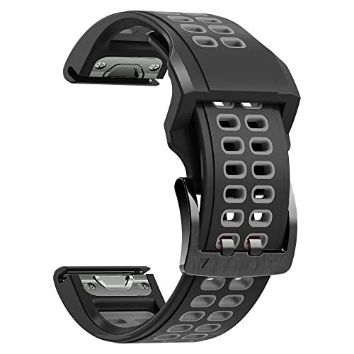 NEYENS 22 mm Silikon-Uhrenarmband für Garmin Fenix 7 6 5 Armband Forerunner 935 945 Uhrenarmband Fenix6 Pro Fenix5 Plus Gürtel, For Forerunner 935 945, Achat