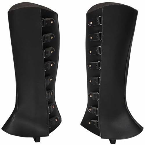 Kostüm Stiefelüberzüge | Over-the-Shoe Kostüm Stiefel - Retro Renaissance Stiefel Herren für Halloween-Kostüm, Mittelalter und Renaissance Kostüme